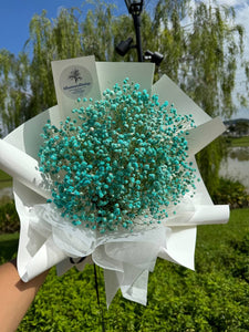 BABY BLUE BABY'S BREATH